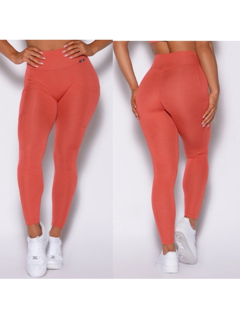 NWOT Bombshell Sportswear Refined Rib Leggings Size Medium